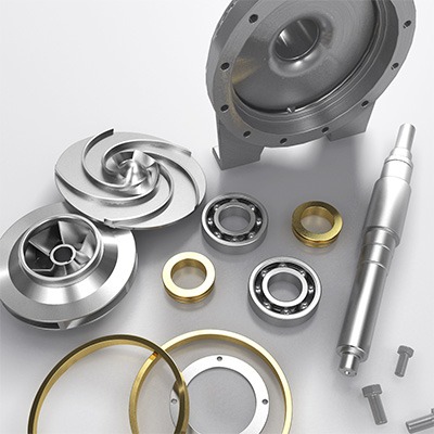 Spare parts for centrifugal pumps