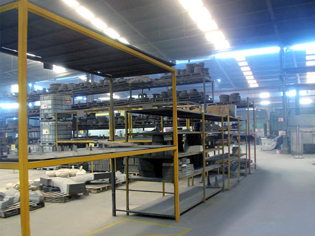 Pattern shop at RP Metals