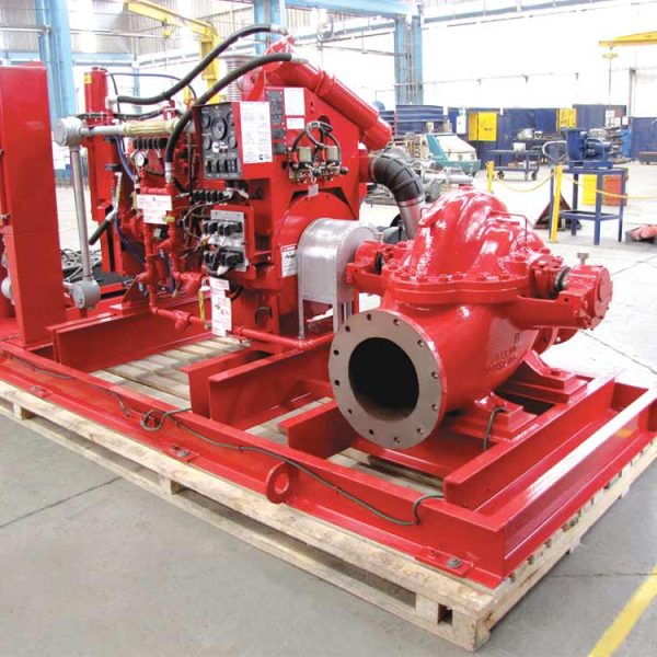 Horizontal Split Case Fire Pump by Ruhrpumpen