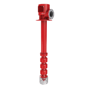 Vertical fire pump