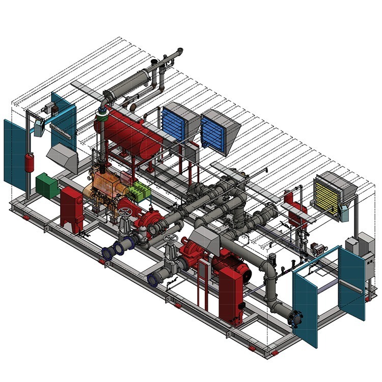 layout pump house