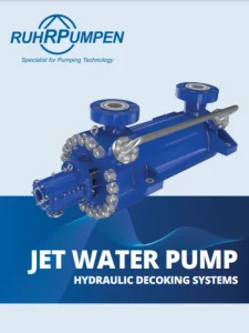 JET water pump cover brochure