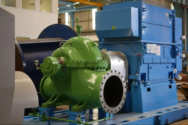 Ruhrpumpen, HSC Pumpe mit geteiltem Gehäuse, HSC pump for cooling water