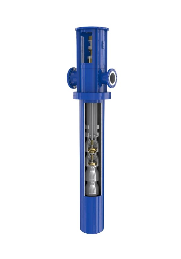 Bomba de proceso vertical VLT sectional